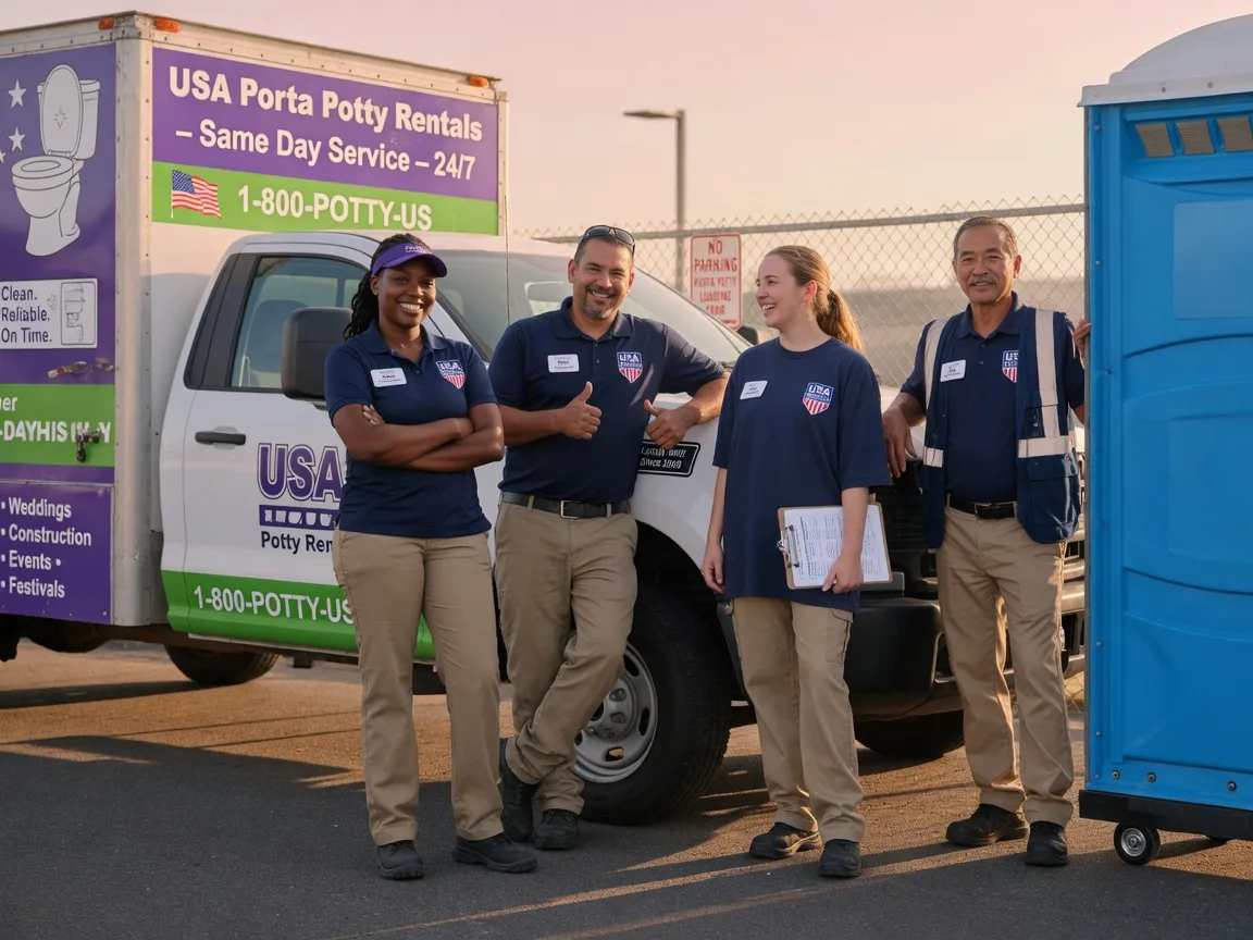 Porta Potty Rental company in Hunter, OK
